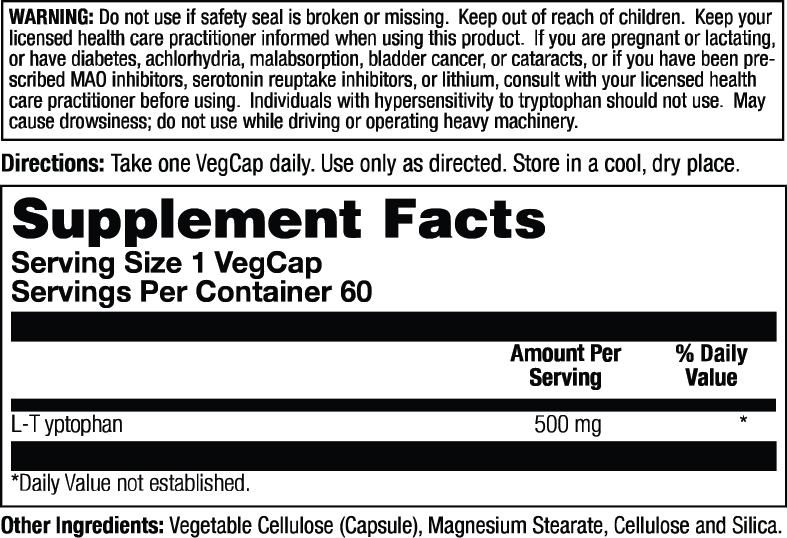 L-Tryptophan | Sunny Mood Support
