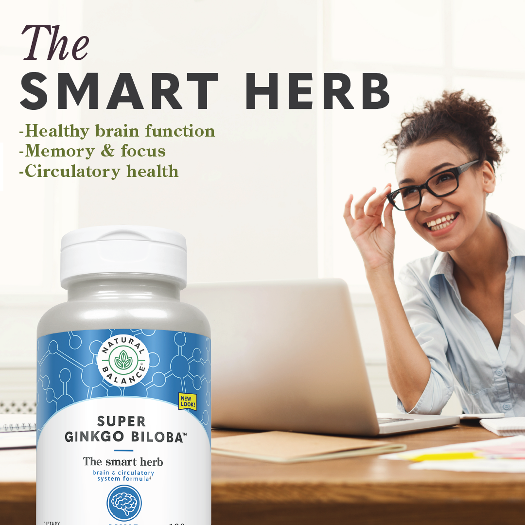 Super Ginkgo Biloba | The Smart Herb