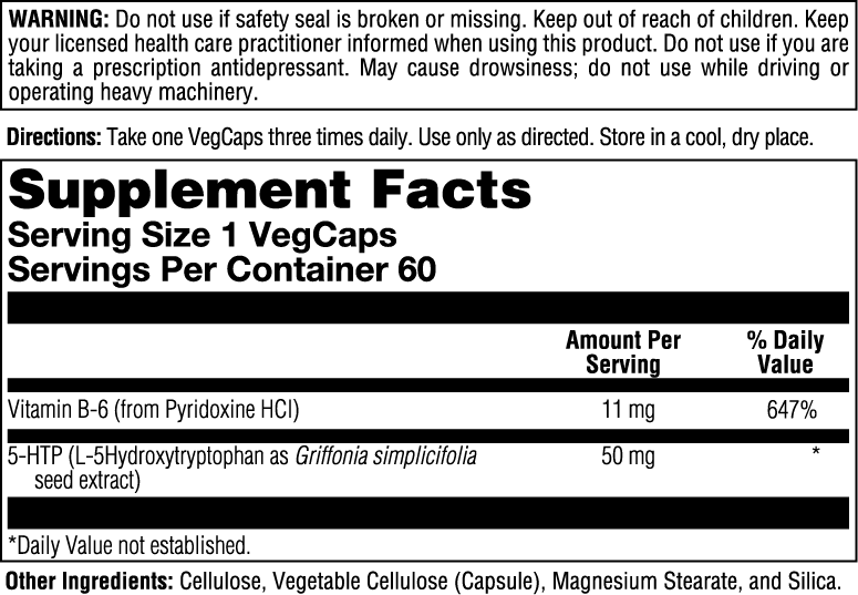 Happy Camper 5-HTP | The Mellow Mind Formula